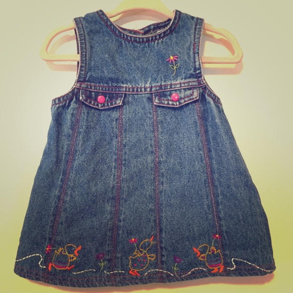 baby girl jean dress